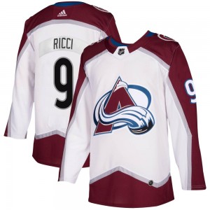 Adidas Mike Ricci Colorado Avalanche Men's Authentic 2020/21 Away Jersey - White