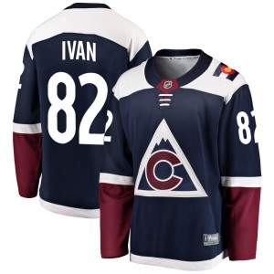 Fanatics Branded Ivan Ivan Colorado Avalanche Youth Breakaway Alternate Jersey - Navy