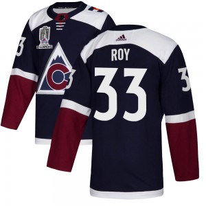 Adidas Patrick Roy Colorado Avalanche Youth Authentic Alternate 2022 Stanley Cup Champions Jersey - Navy