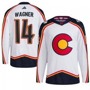 Adidas Chris Wagner Colorado Avalanche Youth Authentic Reverse Retro 2.0 Jersey - White