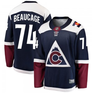 Fanatics Branded Alex Beaucage Colorado Avalanche Men's Breakaway Alternate Jersey - Navy