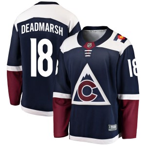 Fanatics Branded Adam Deadmarsh Colorado Avalanche Men's Breakaway Alternate Jersey - Navy