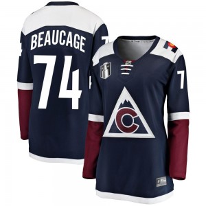 Fanatics Branded Alex Beaucage Colorado Avalanche Women's Breakaway Alternate 2022 Stanley Cup Final Patch Jersey - Navy