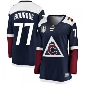 Fanatics Branded Raymond Bourque Colorado Avalanche Women's Breakaway Alternate 2022 Stanley Cup Final Patch Jersey - Navy