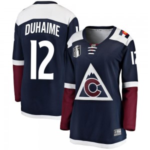 Fanatics Branded Brandon Duhaime Colorado Avalanche Women's Breakaway Alternate 2022 Stanley Cup Final Patch Jersey - Navy