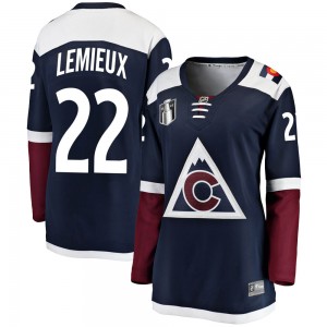 Fanatics Branded Claude Lemieux Colorado Avalanche Women's Breakaway Alternate 2022 Stanley Cup Final Patch Jersey - Navy