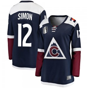 Fanatics Branded Chris Simon Colorado Avalanche Women's Breakaway Alternate 2022 Stanley Cup Final Patch Jersey - Navy