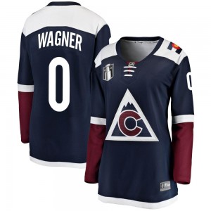 Fanatics Branded Ryan Wagner Colorado Avalanche Women's Breakaway Alternate 2022 Stanley Cup Final Patch Jersey - Navy