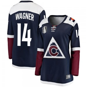 Fanatics Branded Chris Wagner Colorado Avalanche Women's Breakaway Alternate 2022 Stanley Cup Final Patch Jersey - Navy