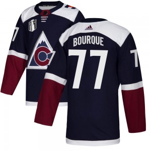 Adidas Raymond Bourque Colorado Avalanche Youth Authentic Alternate 2022 Stanley Cup Final Patch Jersey - Navy