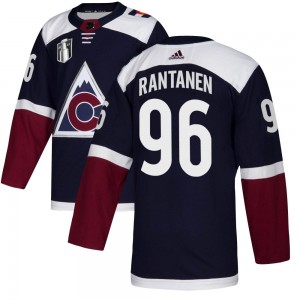 Adidas Mikko Rantanen Colorado Avalanche Youth Authentic Alternate 2022 Stanley Cup Final Patch Jersey - Navy