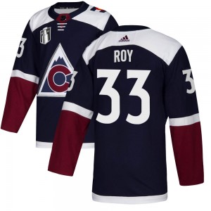 Adidas Patrick Roy Colorado Avalanche Youth Authentic Alternate 2022 Stanley Cup Final Patch Jersey - Navy
