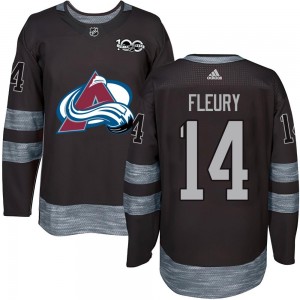 Theoren Fleury Colorado Avalanche Youth Authentic 1917- 100th Anniversary Jersey - Black