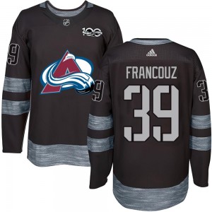 Pavel Francouz Colorado Avalanche Youth Authentic 1917- 100th Anniversary Jersey - Black