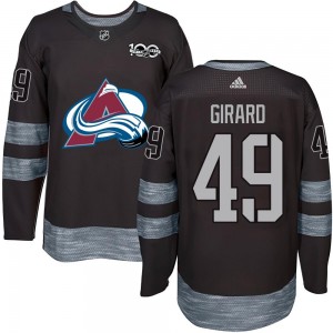 Samuel Girard Colorado Avalanche Youth Authentic 1917- 100th Anniversary Jersey - Black