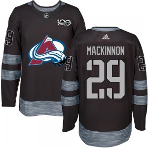 Nathan MacKinnon Colorado Avalanche Youth Authentic 1917- 100th Anniversary Jersey - Black