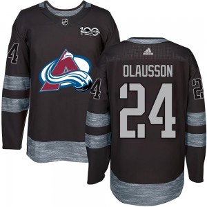 Oskar Olausson Colorado Avalanche Youth Authentic 1917- 100th Anniversary Jersey - Black