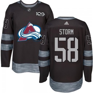 Ben Storm Colorado Avalanche Youth Authentic 1917- 100th Anniversary Jersey - Black