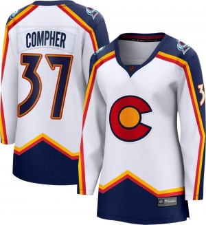 Fanatics Branded J.t. Compher Colorado Avalanche Women's J.T. Compher Breakaway Special Edition 2.0 Jersey - White
