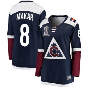 Fanatics Branded Cale Makar Colorado Avalanche Women's Breakaway Alternate 2022 Stanley Cup Champions Jersey - Navy
