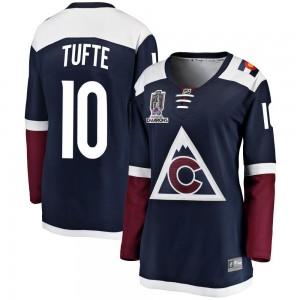Fanatics Branded Riley Tufte Colorado Avalanche Women's Breakaway Alternate 2022 Stanley Cup Champions Jersey - Navy