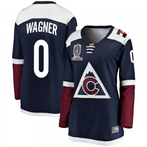 Fanatics Branded Ryan Wagner Colorado Avalanche Women's Breakaway Alternate 2022 Stanley Cup Champions Jersey - Navy