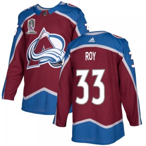 Adidas Youth Patrick Roy Colorado Avalanche Youth Authentic Burgundy Home 2022 Stanley Cup Champions Jersey