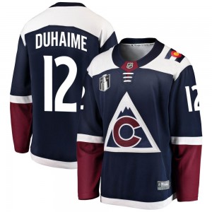 Fanatics Branded Brandon Duhaime Colorado Avalanche Men's Breakaway Alternate 2022 Stanley Cup Final Patch Jersey - Navy