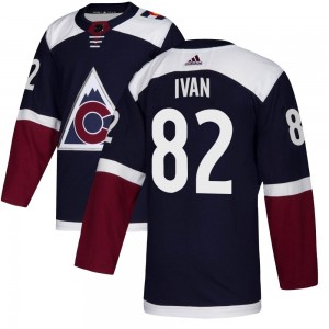 Adidas Ivan Ivan Colorado Avalanche Youth Authentic Alternate Jersey - Navy
