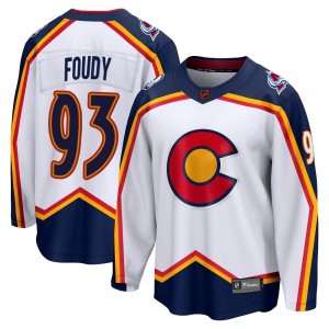 Fanatics Branded Jean-Luc Foudy Colorado Avalanche Youth Breakaway Special Edition 2.0 Jersey - White