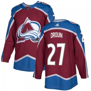 Adidas Youth Jonathan Drouin Colorado Avalanche Youth Authentic Burgundy Home Jersey