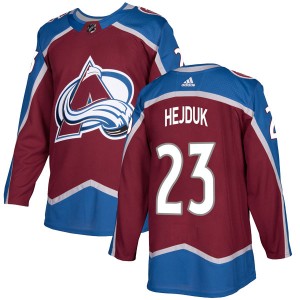 Adidas Youth Milan Hejduk Colorado Avalanche Youth Authentic Burgundy Home Jersey