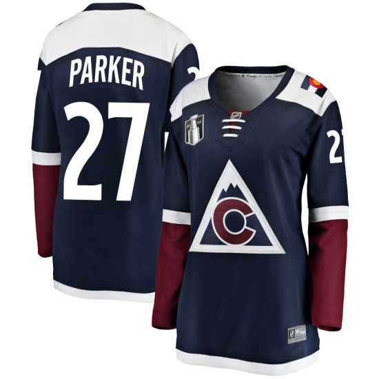 Fanatics Branded Scott Parker Colorado Avalanche Women's Breakaway Alternate 2022 Stanley Cup Final Patch Jersey - Navy