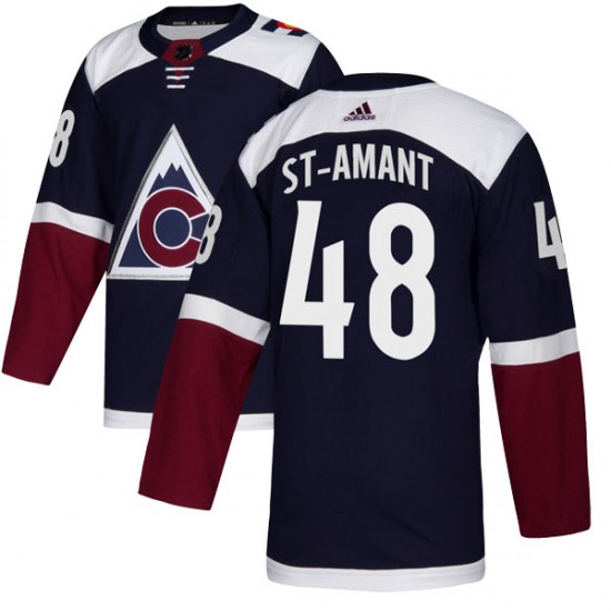Adidas Shawn St-Amant Colorado Avalanche Men's Authentic Alternate Jersey - Navy
