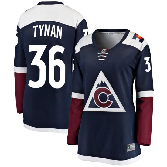 Fanatics Branded T.J. Tynan Colorado Avalanche Women's Breakaway Alternate Jersey - Navy