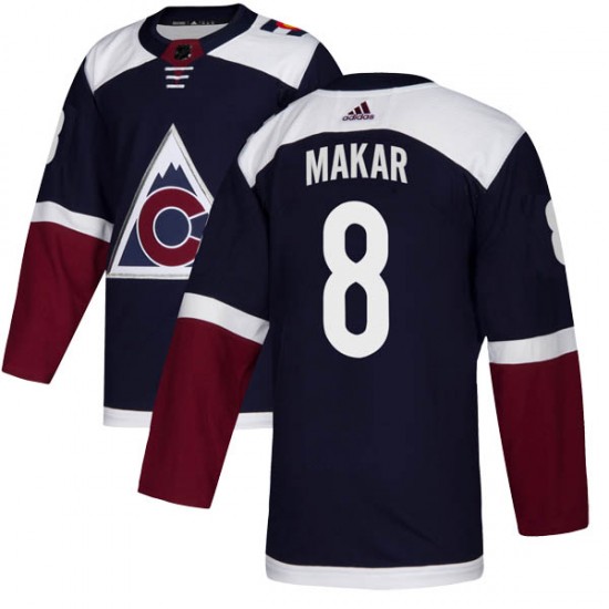 Adidas Cale Makar Colorado Avalanche Youth Authentic Alternate Jersey - Navy
