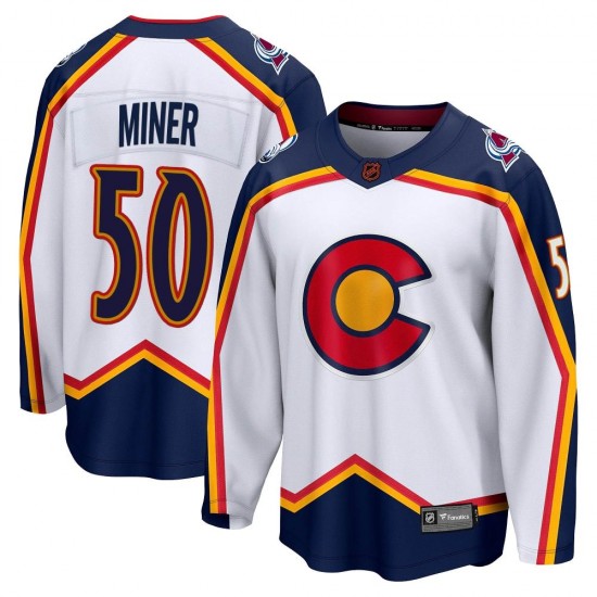 Fanatics Branded Trent Miner Colorado Avalanche Youth Breakaway Special Edition 2.0 Jersey - White