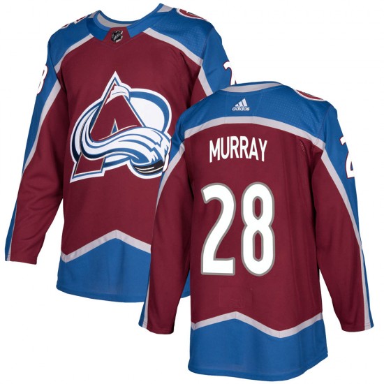 Adidas Youth Ryan Murray Colorado Avalanche Youth Authentic Burgundy Home Jersey