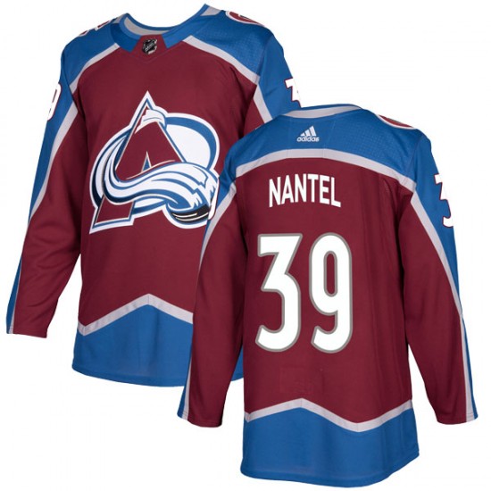 Adidas Youth Julien Nantel Colorado Avalanche Youth Authentic Burgundy Home Jersey