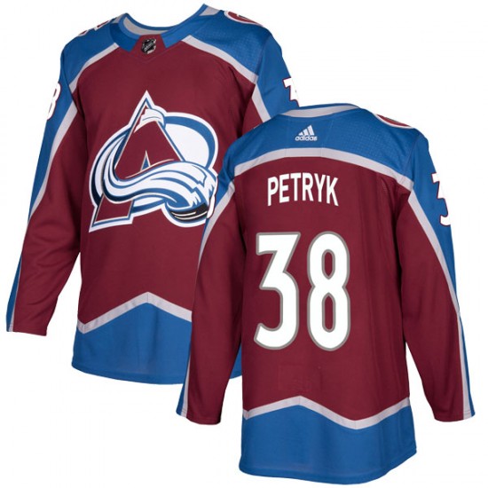 Adidas Youth Reid Petryk Colorado Avalanche Youth Authentic Burgundy Home Jersey