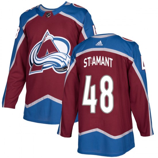 Adidas Youth Shawn St-Amant Colorado Avalanche Youth Authentic Burgundy Home Jersey