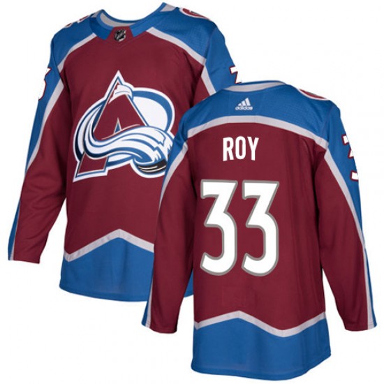 Adidas Patrick Roy Colorado Avalanche Youth Authentic Burgundy Home Jersey - Red