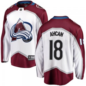 Fanatics Branded Jack Ahcan Colorado Avalanche Men's Breakaway Away Jersey - White