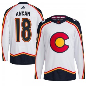 Adidas Jack Ahcan Colorado Avalanche Youth Authentic Reverse Retro 2.0 Jersey - White