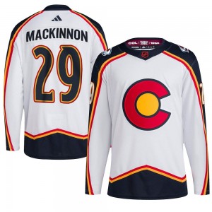 Men's adidas Nathan MacKinnon Burgundy Colorado Avalanche Home Authentic  Player Jersey