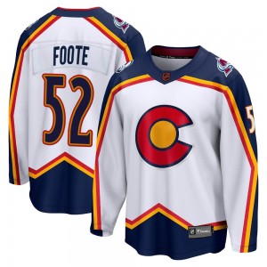 Adam Foote jersey retirement game patch Worn as a jersey patch on