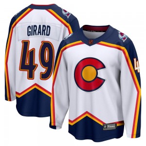 Colorado Avalanche Samuel Girard Men's Cotton T-Shirt - Heather Gray - Colorado | 500 Level