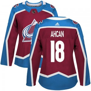 Adidas Women's Jack Ahcan Colorado Avalanche Women's Authentic Burgundy Home Jersey